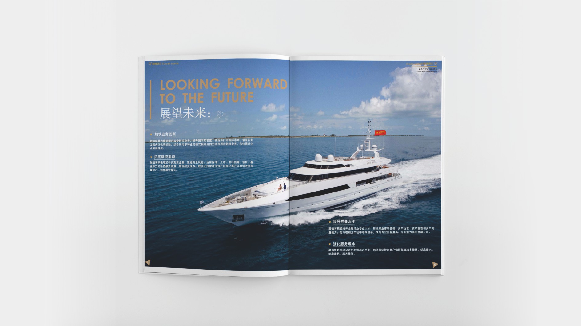 武汉融信资本画册设计