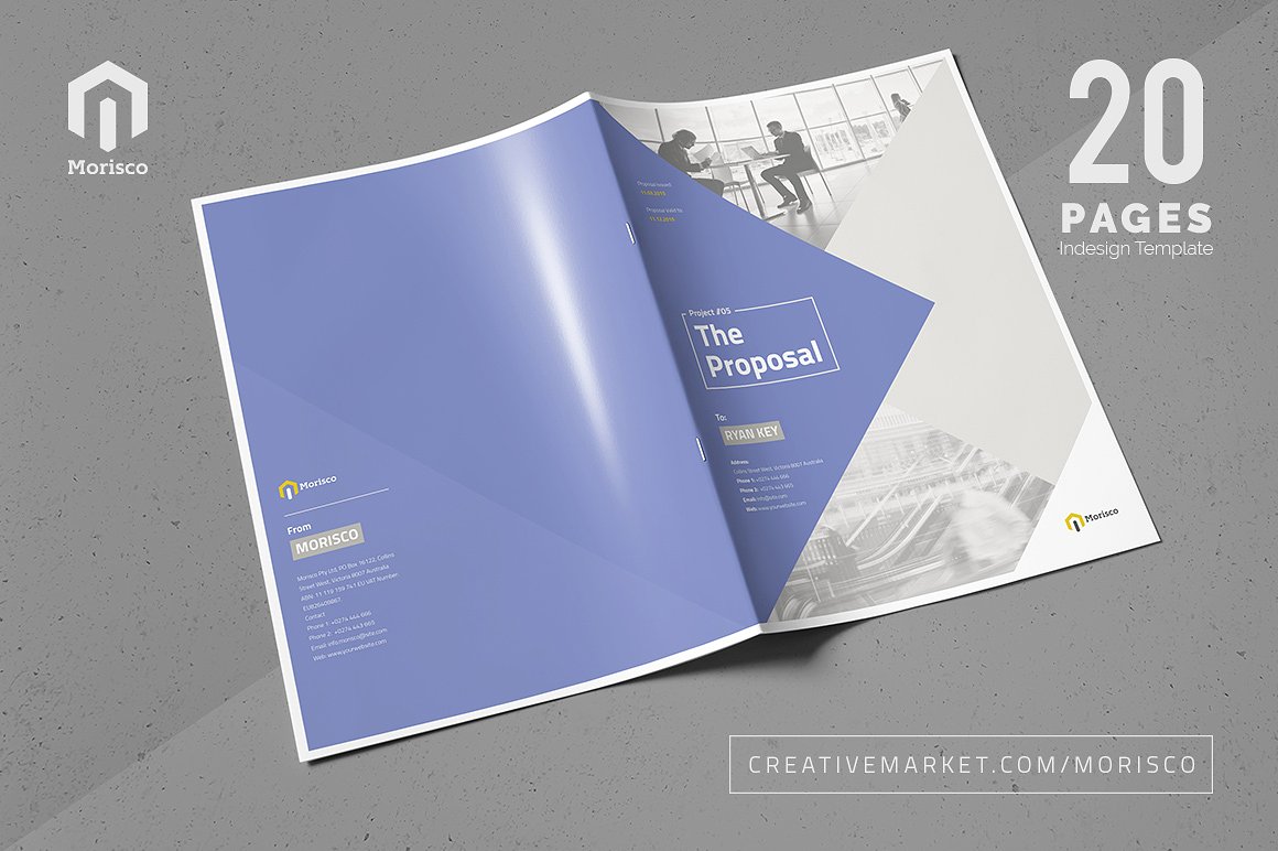 画册设计 | s ~ The Proposal ~ Creative Market
